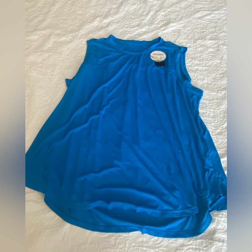 Santiny UPF 50+ Sleeveless Athletic Tank Top Women’s 2XL NWT